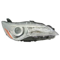 Replacement Chrome Passenger Side Halogen Headlight Assembly w/o LED