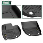 Set of 4 All Weather TPE Floor Mats for Honda Fit (2015–2020)