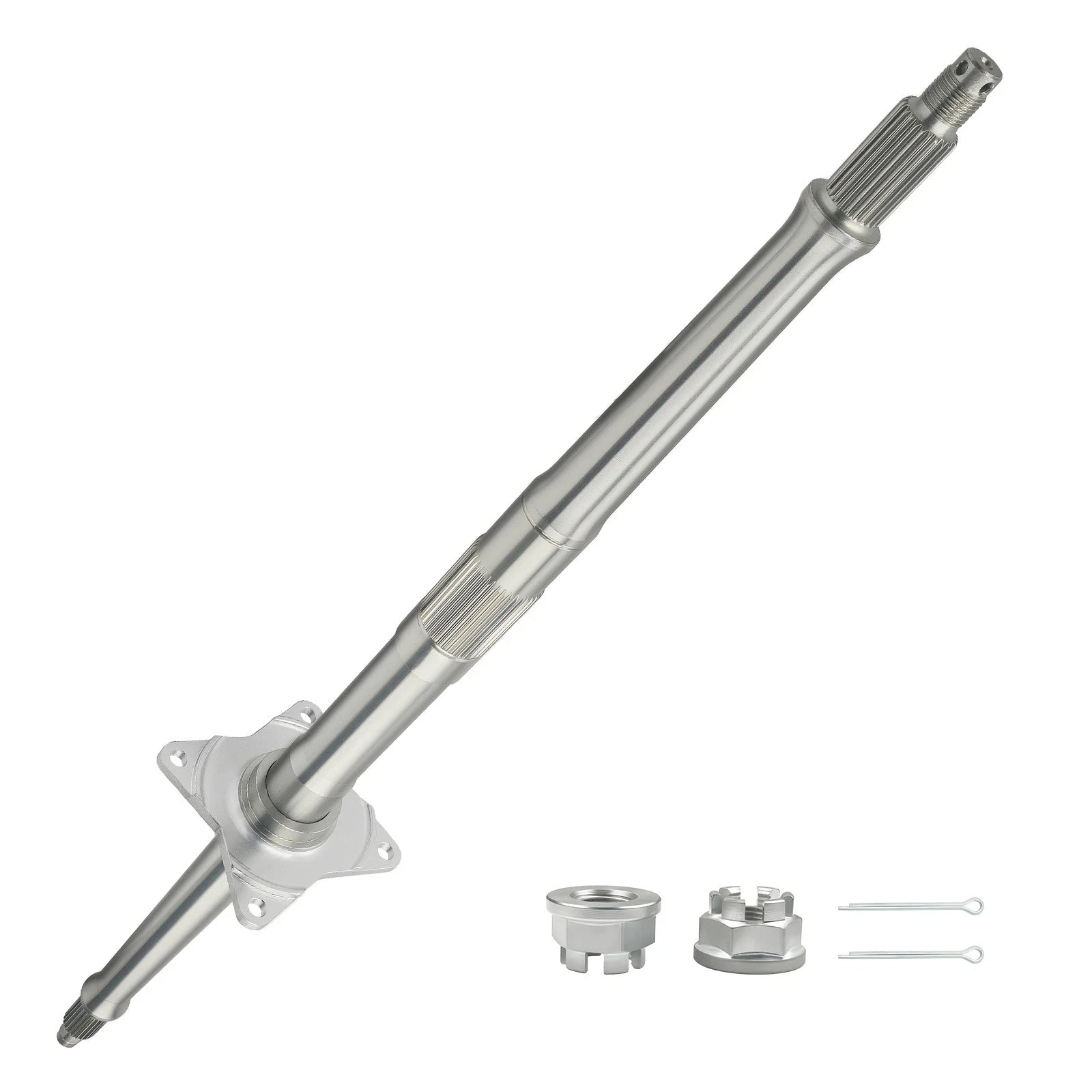 Rear Wheel Axle Shaft Kit w/ Nuts Pins for Honda TRX450R (2004–2009)