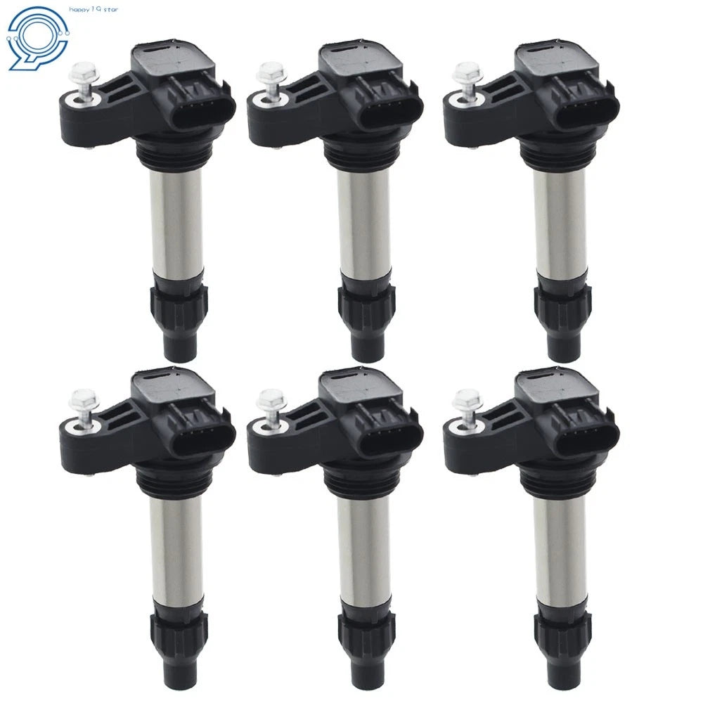 Pack of 6 Ignition Coils for Chevy Traverse Cadillac ATS CTS GMC Acadia UF569