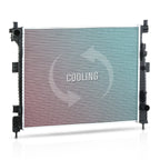 Aluminum Cooling Radiator DPI-13656 for Dodge Durango/Jeep Grand Cherokee (2016–2020)