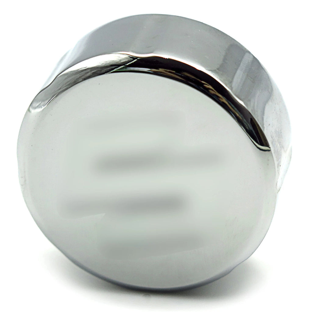 Chrome Brake Fluid Reservoir Cap Cover for Universal Bikes (40mm)