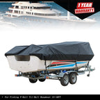 Heavy Duty Waterproof Boat Cover for V-Hull Runabout (2014–2016)