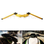 CNC Clipon Adapter Plate & 22mm Handlebar Kit for Kawasaki Z800 (2013–2018) GOLD
