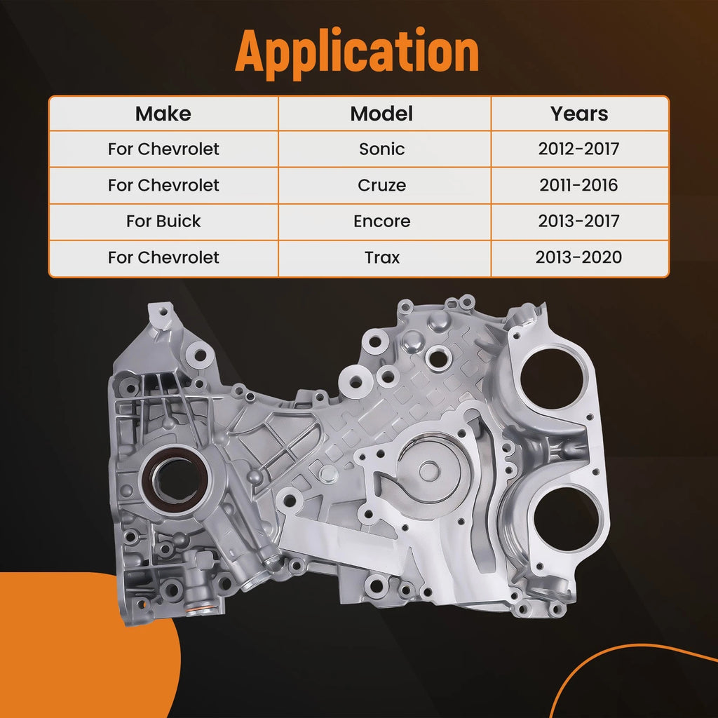 Timing Cover for Chevrolet Sonic Cruze (2011-2017)