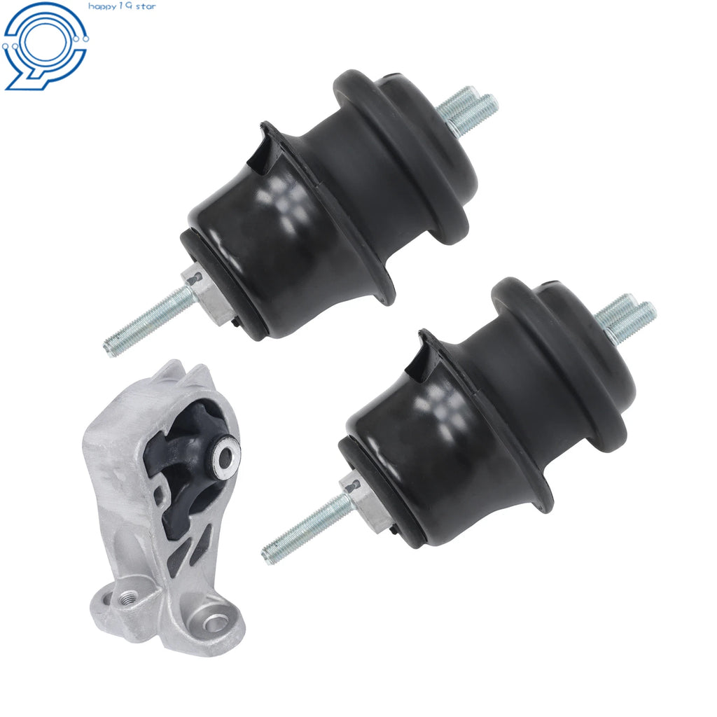 3X Front Engine Motor Mounts for Subaru Outback (2010–2012) 2.5L H6