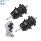 3X Front Engine Motor Mounts for Subaru Outback (2010–2012) 2.5L H6