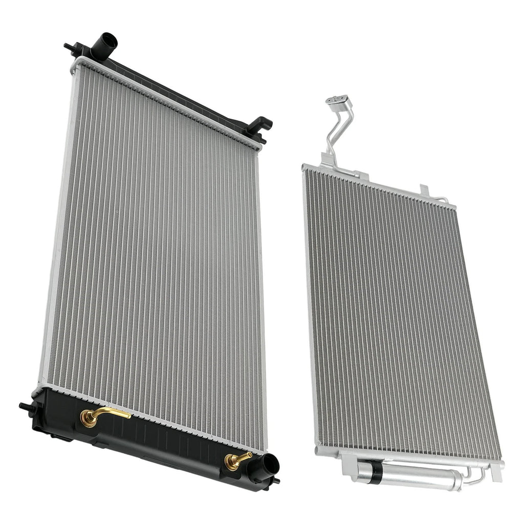 Aluminum Radiator & Condenser for Nissan Maxima (2009–2019)