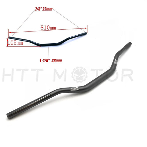 1 1/8" Fat Bar Handlebar for Motorcycle MX Motocross (Universal)