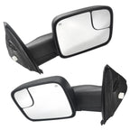 Pair Power Heated Flip Up Tow Mirrors CH1320228 for Dodge Ram 1500 2500 3500 (2002–2009)