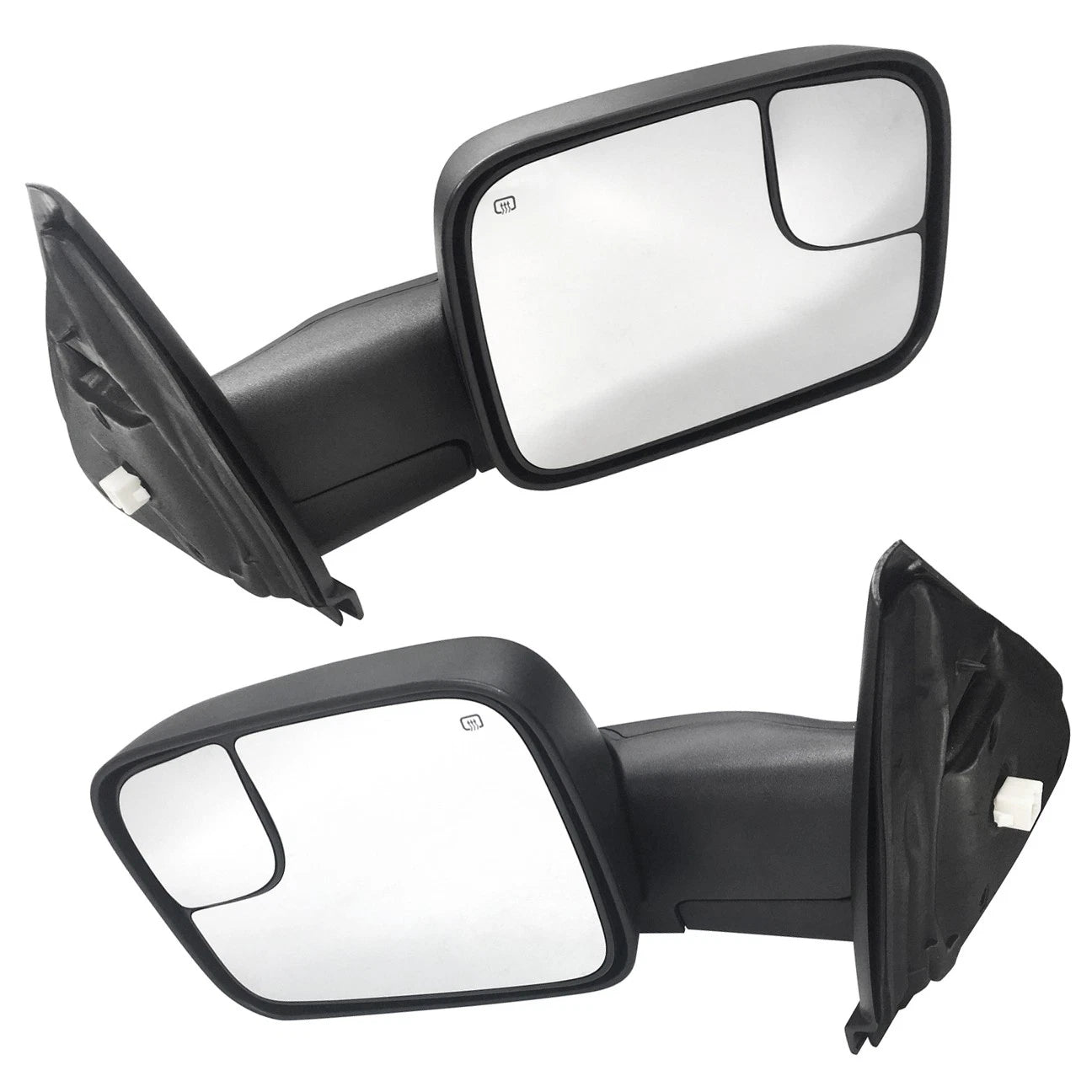 Pair Power Heated Flip Up Tow Mirrors CH1320228 for Dodge Ram 1500 2500 3500 (2002–2009)