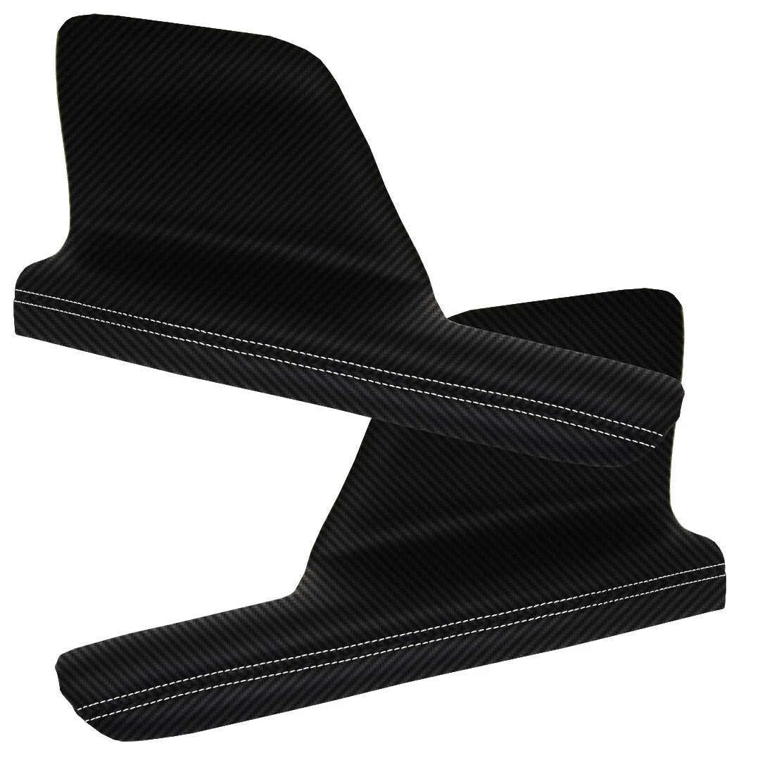 2X Door Armrest PVC Carbon Fiber for Honda Odyssey (2011–2017)