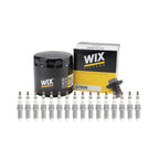 Wix Engine Oil Filter & NGK Spark Plugs Set for Dodge 300 Aspen Charger Ram 2500 V8 (2006–2010)