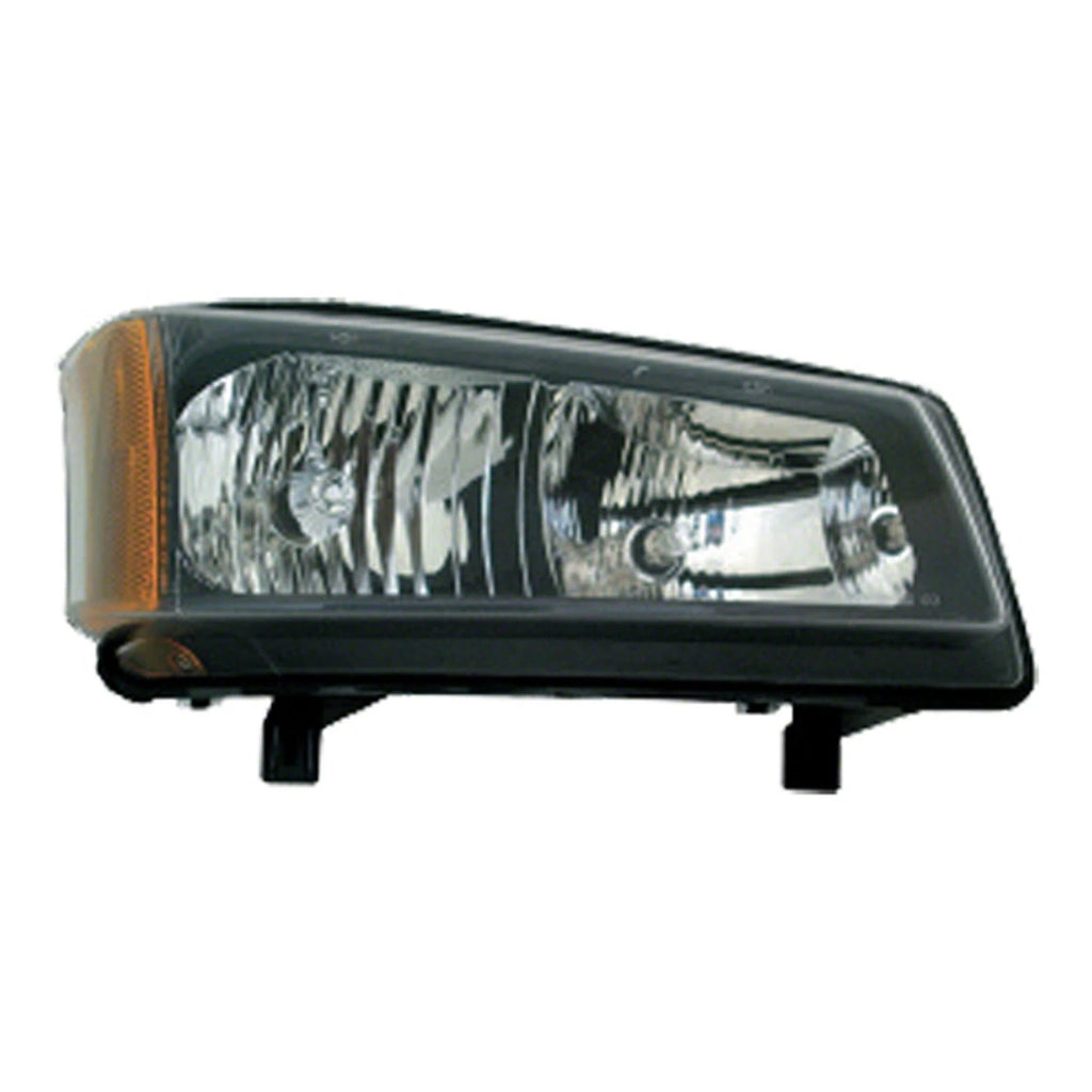 Replacement Smooth Passenger Side Head Light Assembly (See compatibility Chart)