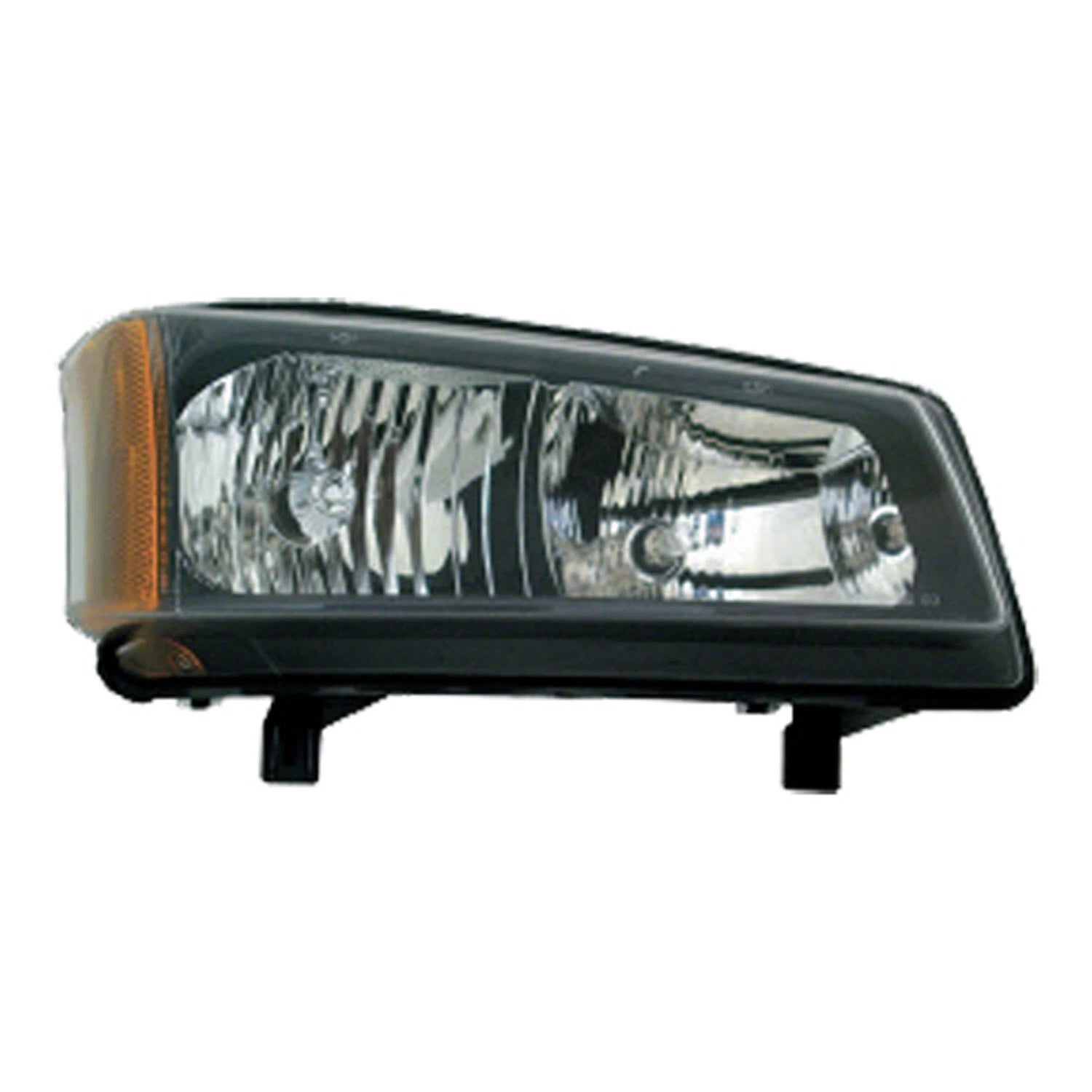 Replacement Smooth Passenger Side Head Light Assembly (See compatibility Chart)
