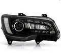 Halogen Headlight LED DRL Projector for Chrysler 300 (2015–2023)