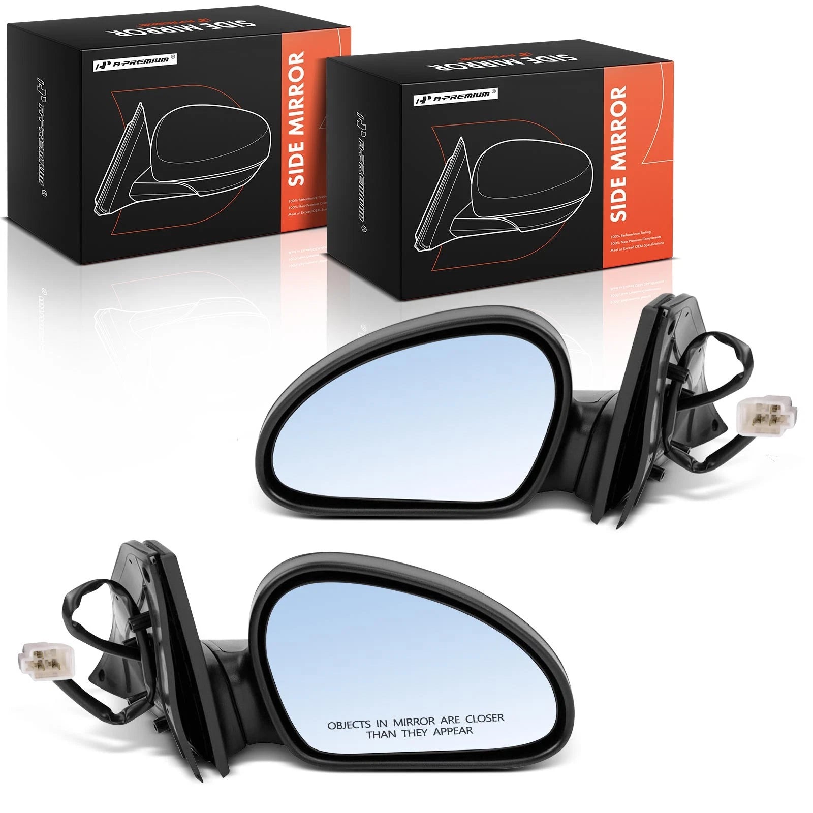 Power Mirror Pair with Power Fold for Ford Escort (1997–2002)