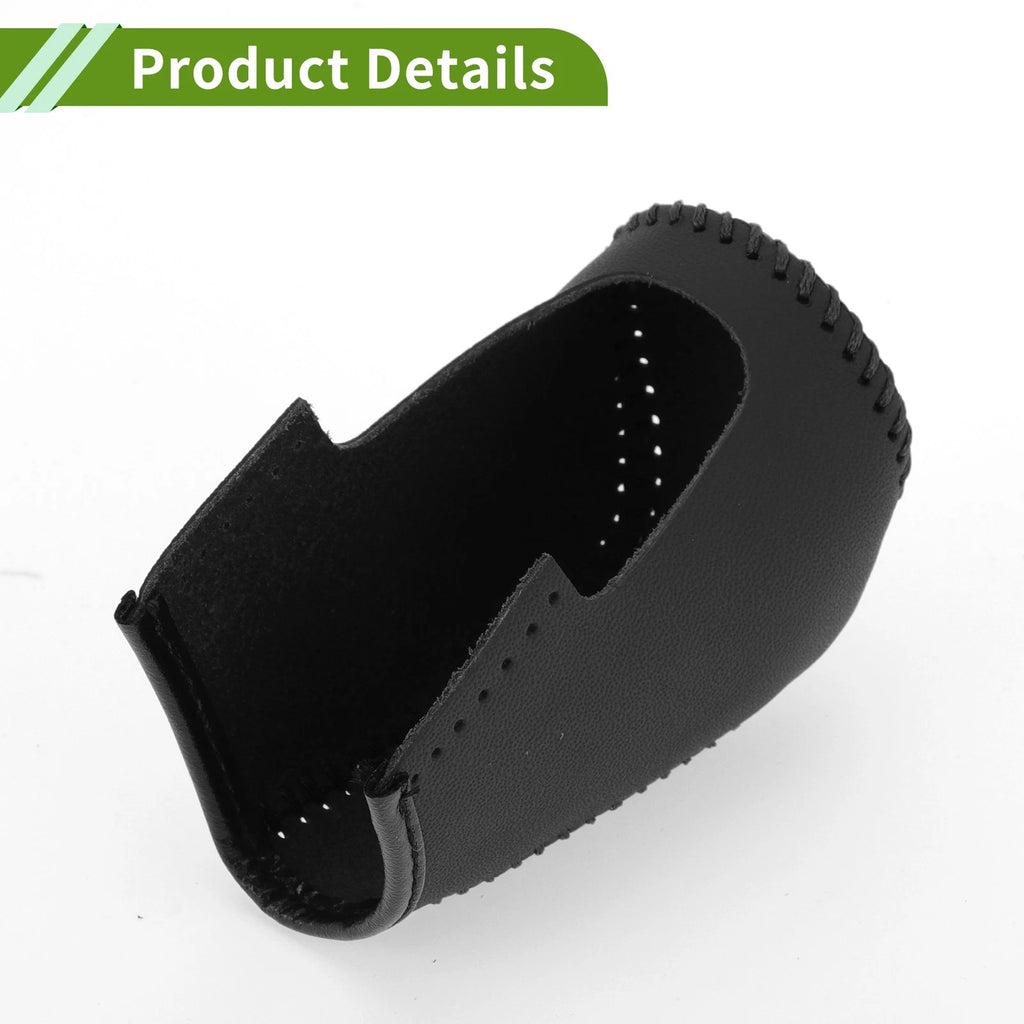 1 Pc Gear Shift Knob Cover for Mazda 3 (2014–2018) Black Carbon Fiber