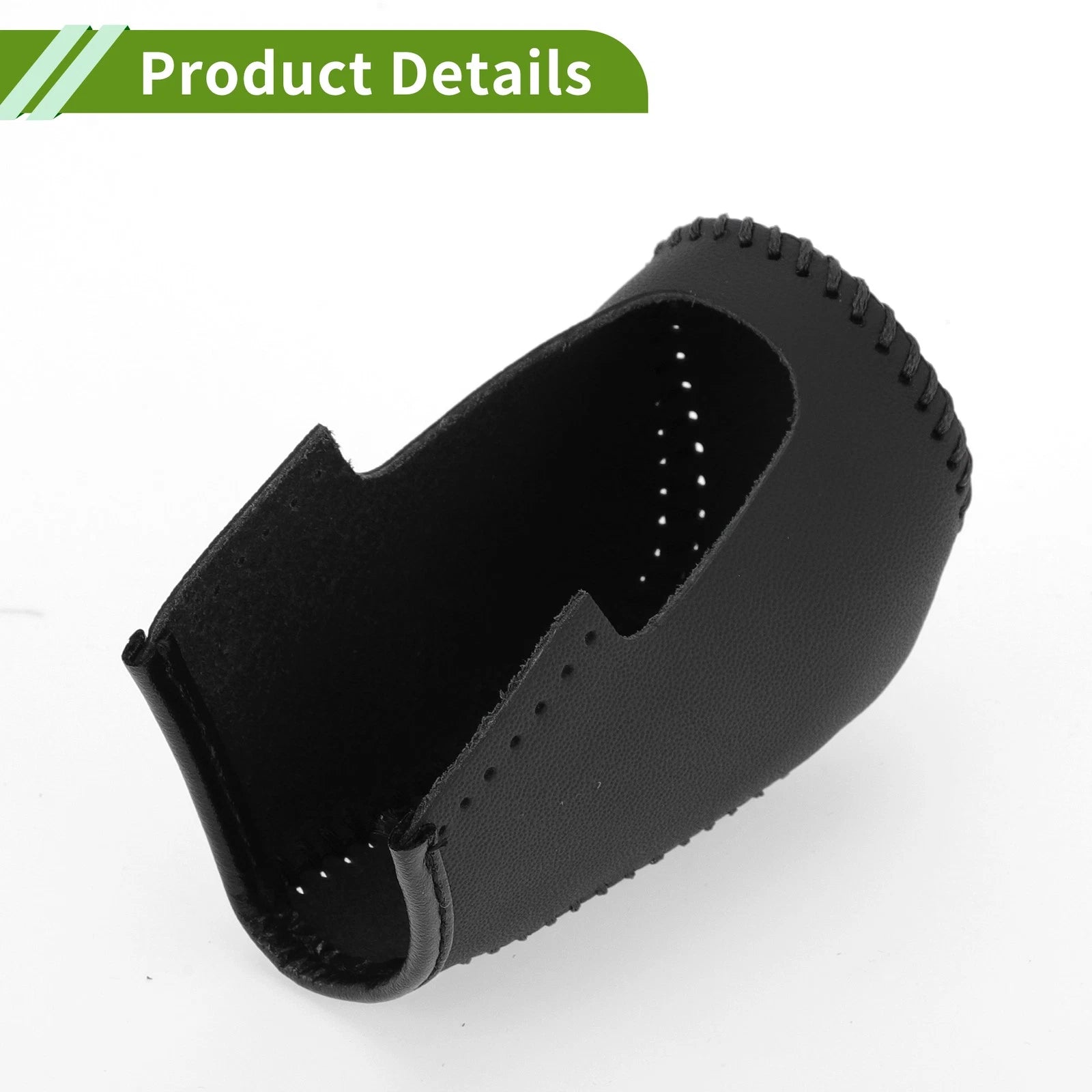 1 Pc Gear Shift Knob Cover for Mazda 3 (2014–2018) Black Carbon Fiber