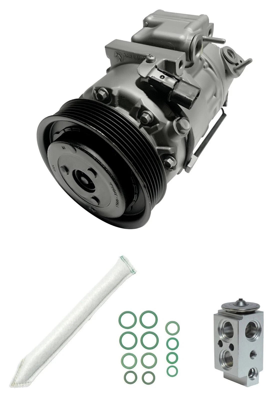 AC Compressor Kit Replacement for Hyundai Santa Fe Sport 2016-2018