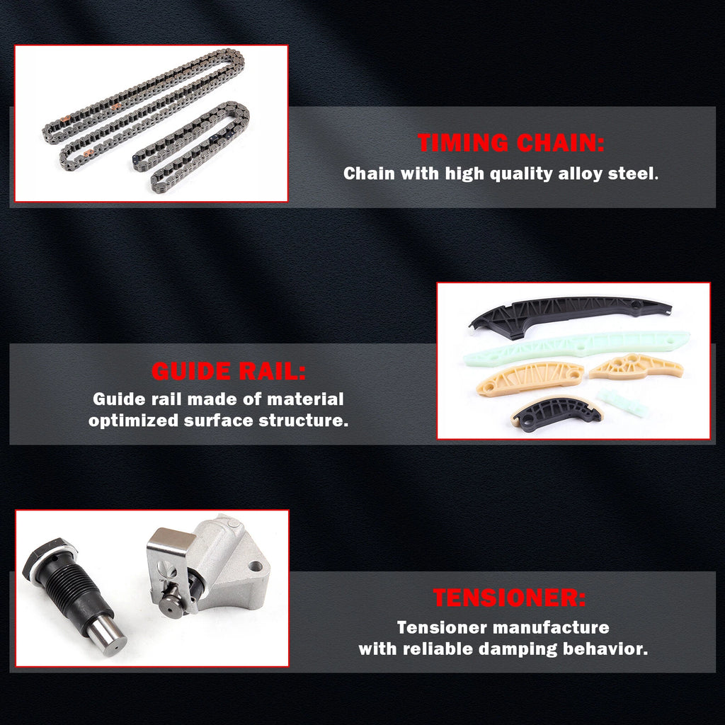 Timing Chain Kit for Audi A3 (2008-2013) & Audi TT Quattro (2009-2015)