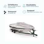 Waterproof Storage Boat Cover for V-Hull Runabouts (2020–2022)