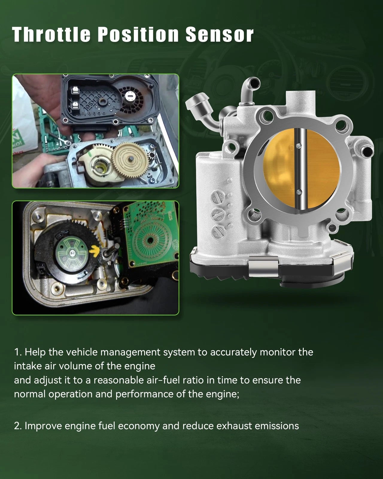 Throttle Body for Chevrolet Cruze Sonic Trax 1.8L Aveo5 Aveo Pontiac G3 1.6L (2011–2019)