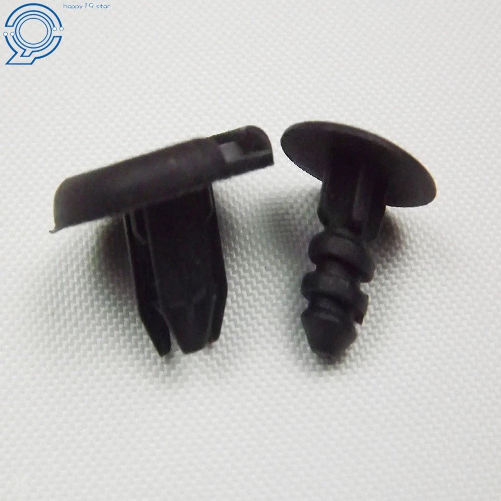 Set of 100 Nylon Rivet Fasteners for Honda (8mm)