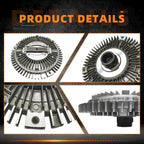 Radiator Cooling Fan Clutch for BMW 323 325 328 330 525 528 530 Z3 X5 M3 (1990–2006)