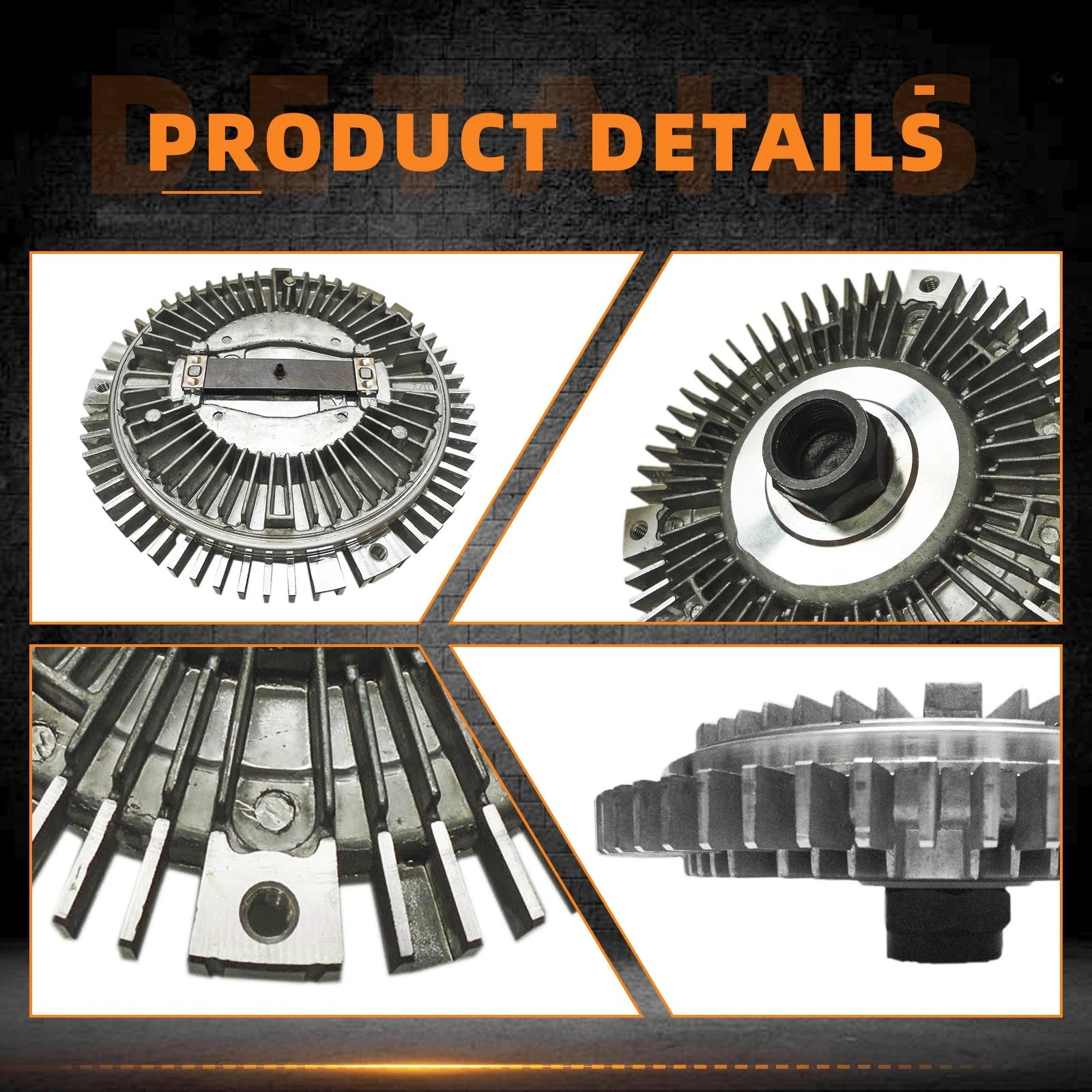 Radiator Cooling Fan Clutch for BMW 323 325 328 330 525 528 530 Z3 X5 M3 (1990–2006)