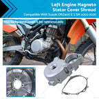 Left Engine Stator Magneto Cover for Suzuki DRZ400E DRZ400S SM (2002–2020)