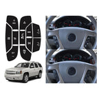 Steering Wheel Navigation Radio Button Stickers for Chevrolet Escalade (2002-2023)