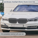 Front Left Bumper Headlight Washer Nozzle Cover Cap for BMW 740i 