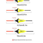 Set of 5 Balsa Wood Fishing Floats for Carp Fishing (FTK)