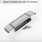 Exterior Door Tailgate Handles for Toyota Pickup (1989–1995) No. 6909089101 Silver Tone