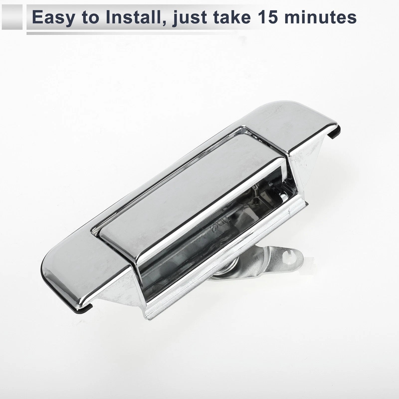 Exterior Door Tailgate Handles for Toyota Pickup (1989–1995) No. 6909089101 Silver Tone