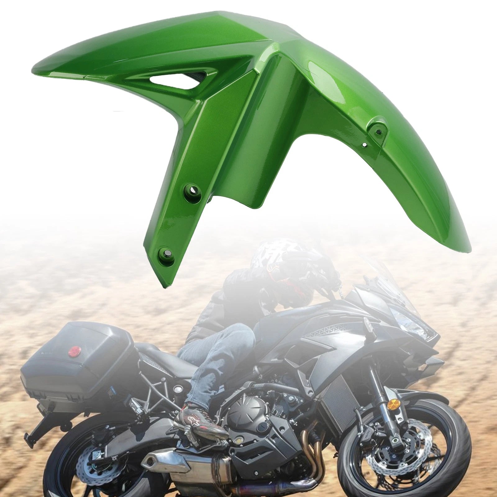 Front Fender Mudguard for Kawasaki Versys 650 1000 1100 (2019–2026) Green