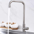 Stainless Steel Kitchen Faucet for Bathroom (Single Lever, Cold)