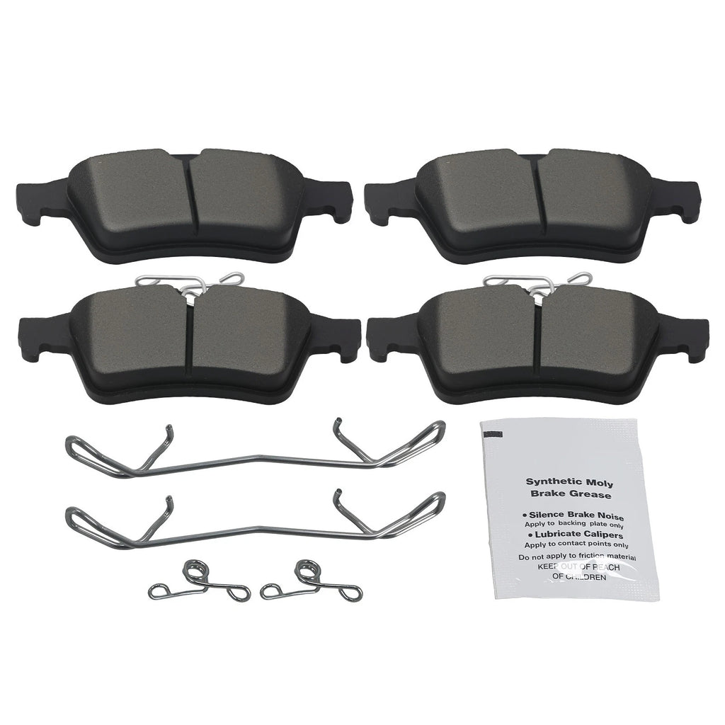 Rear Ceramic Brake Pads Kit for Volvo C30 C70 S40 (2006–2013)