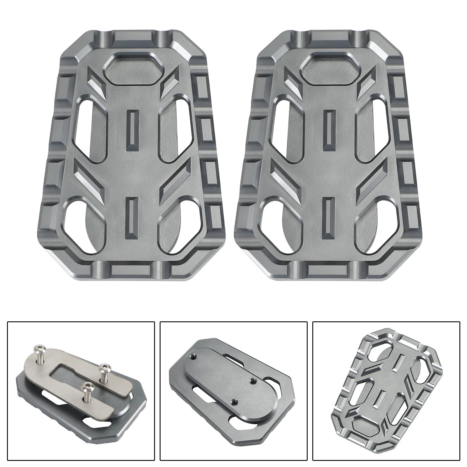 CNC Driver Footpegs Pedal Set for Triumph Scrambler 1200 (2019–2023)