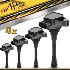 Set of 4 Ignition Coils for Nissan Titan (2017–2023) NV2500 NV3500