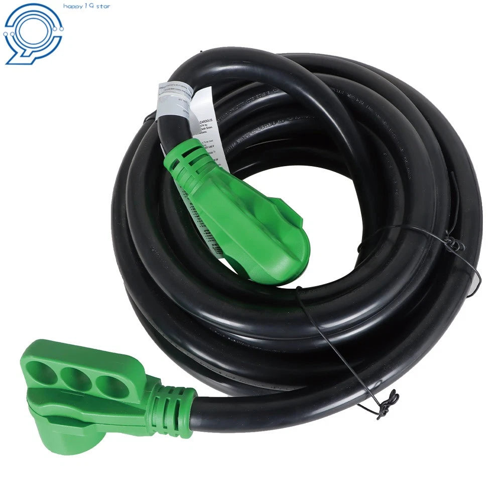 50 Amp RV Extension Cord Power Supply Cable for Motorhome Camper (25 FT)