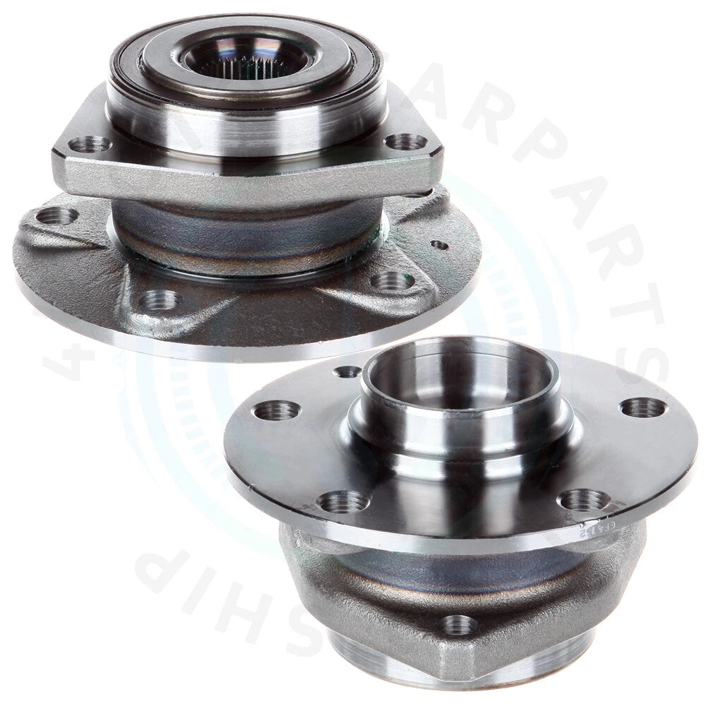 2X Front Wheel Bearing Hub Assembly for Audi A3 (2006–2008) Volkswagen Golf (2006–2008)