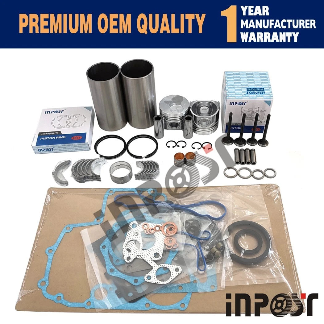Z402 Overhaul Rebuild Kit for Kubota Z402 Excavator Engine