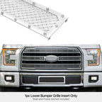 Stainless Steel Chrome Mesh Grille Rivet Studs for Ford F-150 (2015-2017)