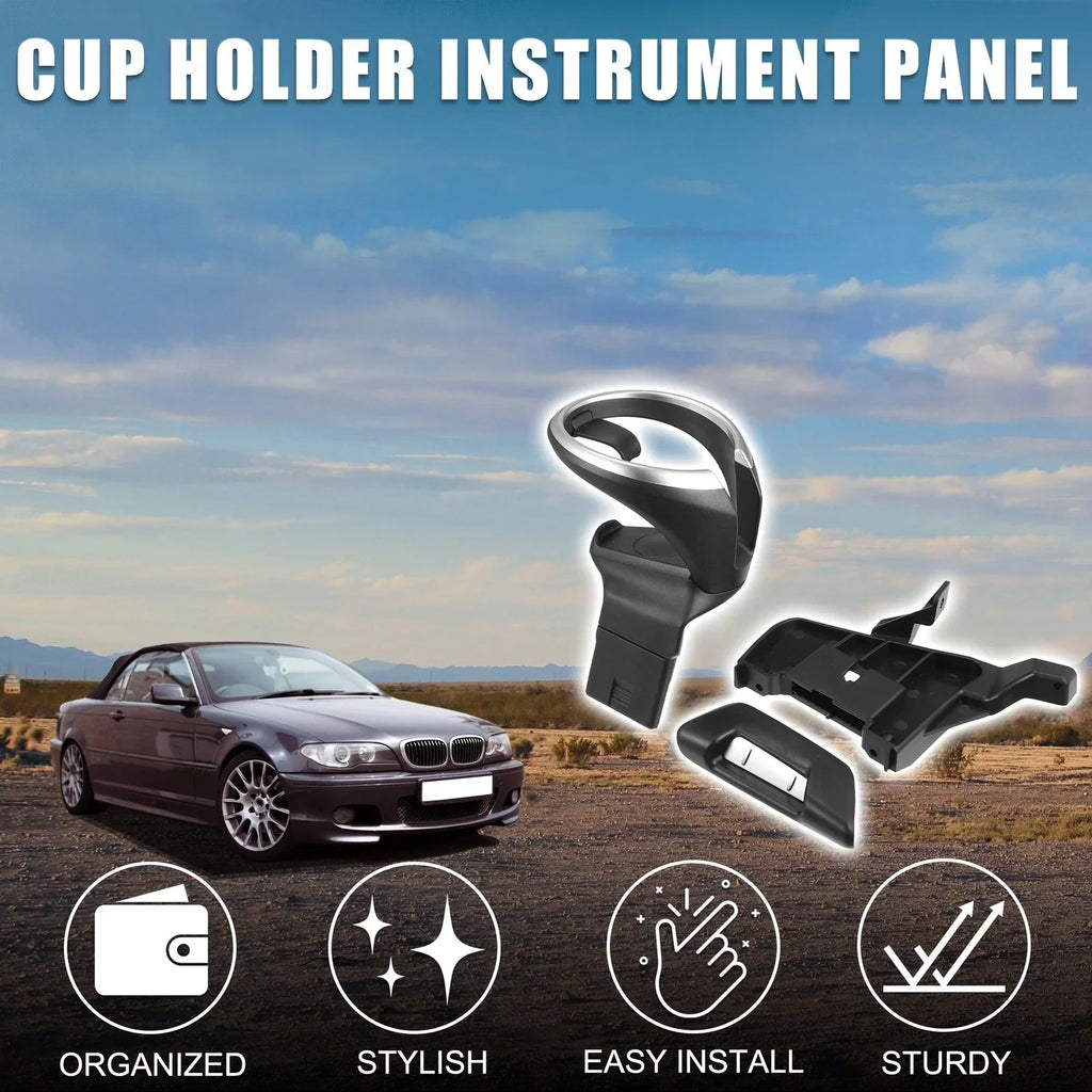 Cup Holder for BMW X1 Instrument Panel Drink Holder