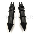 Spike Bamboo Footpegs Footrest for Harley FXBB FXBR FXBRS FXLR (2018–2023)