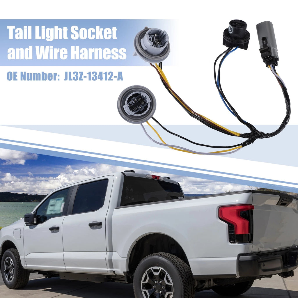 Tail Light Socket and Wire Harness for Ford F150 (2018) No.JL3Z-13412-A
