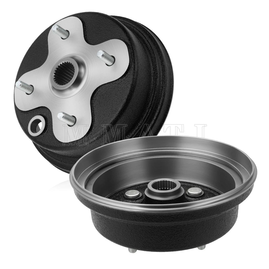 2X Front Wheel Brake Hub for Yamaha Kodiak 400 4WD (1993–1998)
