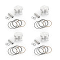 4X Piston Rings Pin Clips 49mm +0.50 for Honda CBR250RRL/RRN/RRR (1990–1994)